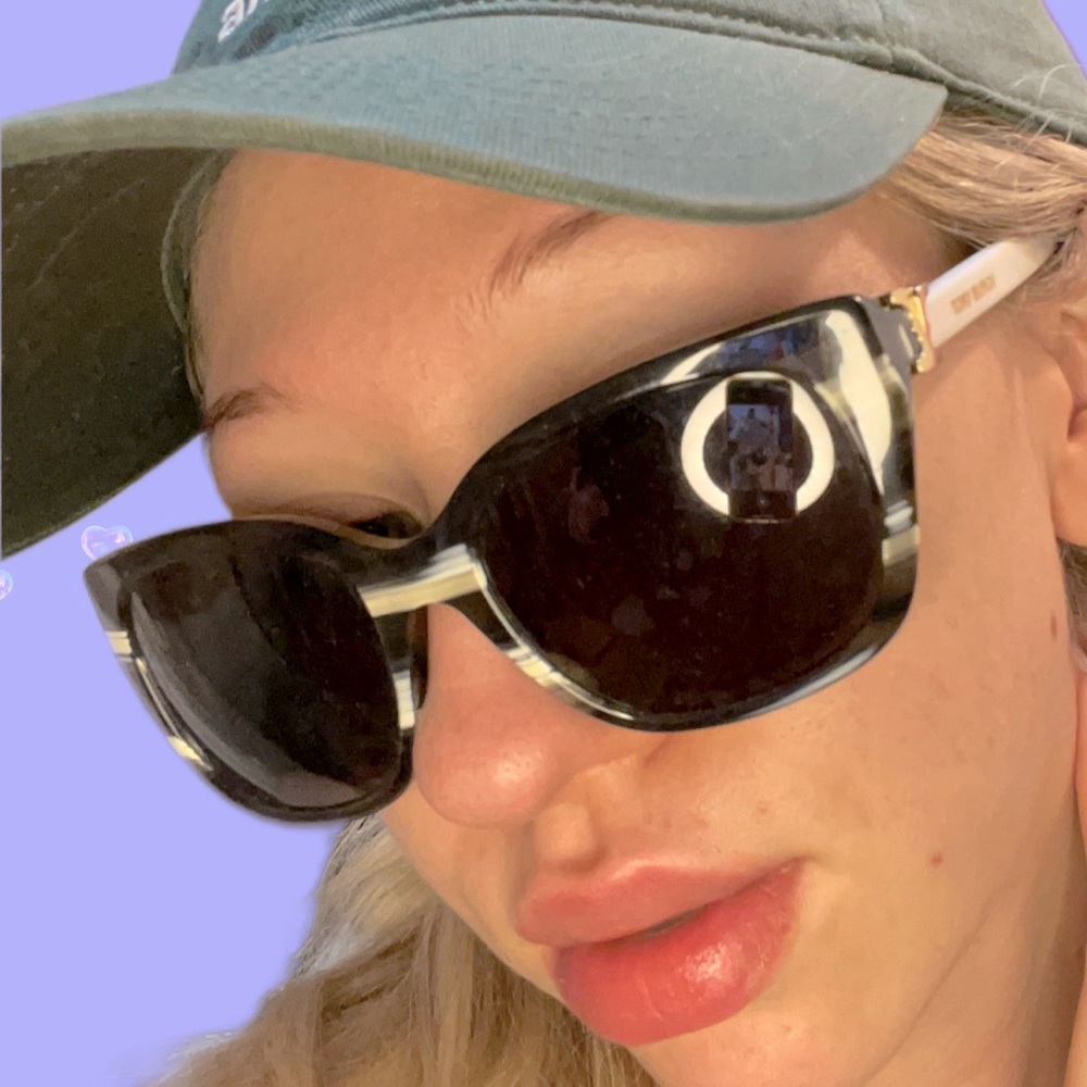 Tory Burch Striped Shades